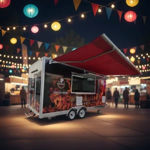 14 ft square food trailer #2 #2 #3
